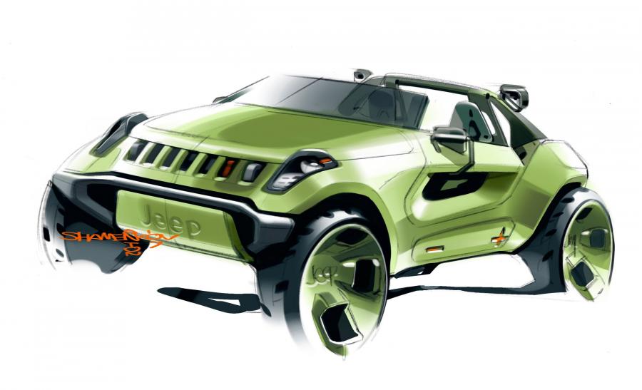  Jeep Renegade Concept 2008 года  (фото 78 из 78)